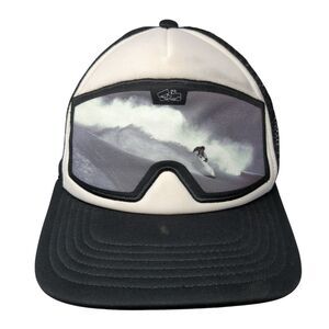 Bigtruck Snapback Trucker Hat Black 58cm Adjustable Mesh Back Polyester